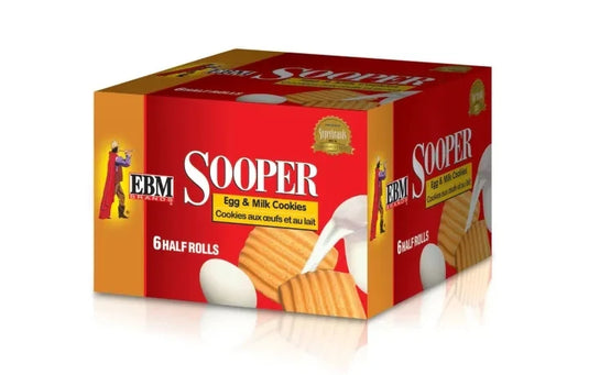 EBM Sooper 6 Half Rolls, 396g