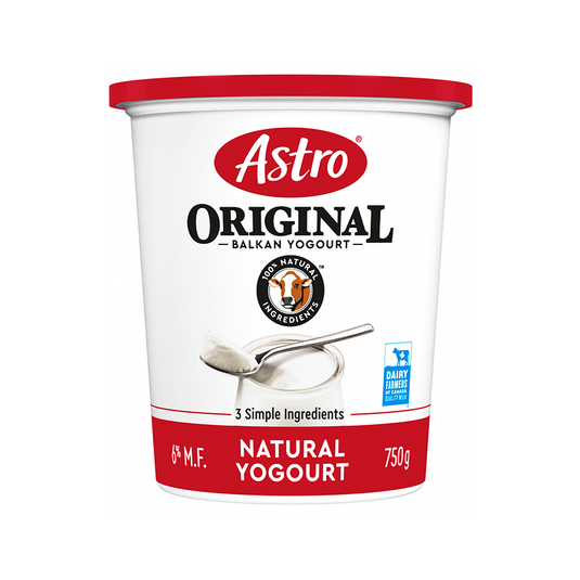 Astro Original Yogourt Balkan 6%, 750g