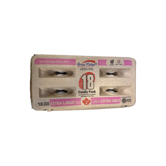 Extra Large white Eggs, 18Pcs