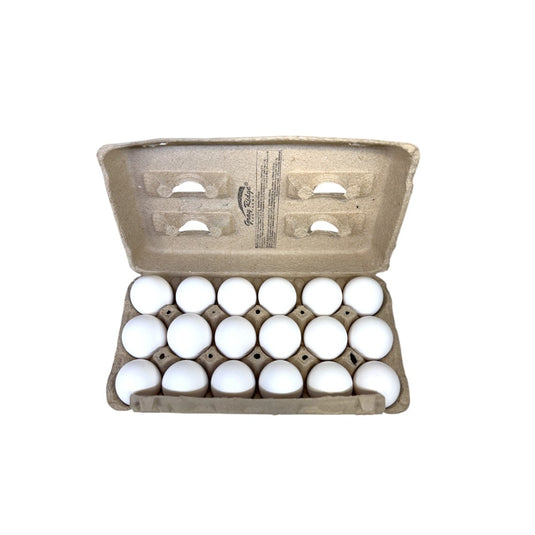 Extra Large white Eggs, 18Pcs