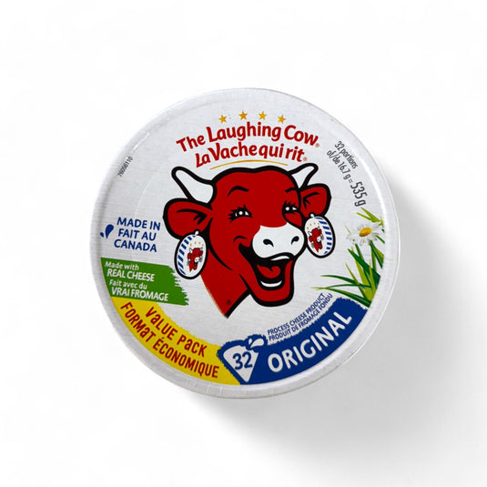 The Laughing Cow, Original, Spreadable Cheese 32P, 32 Portions, 535 g