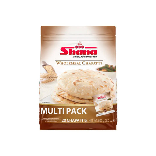 Shana Wholemeal Chapatti, 800g