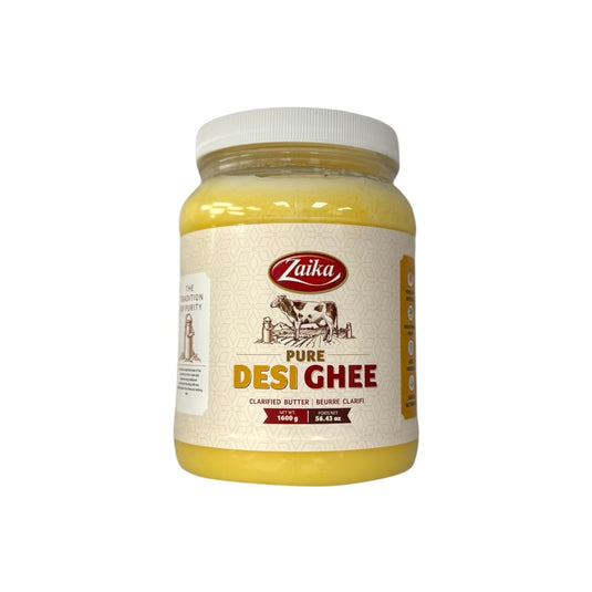 Zaika Pure Desi Ghee 1.6KG – Buy online at Saffron Halal Toronto