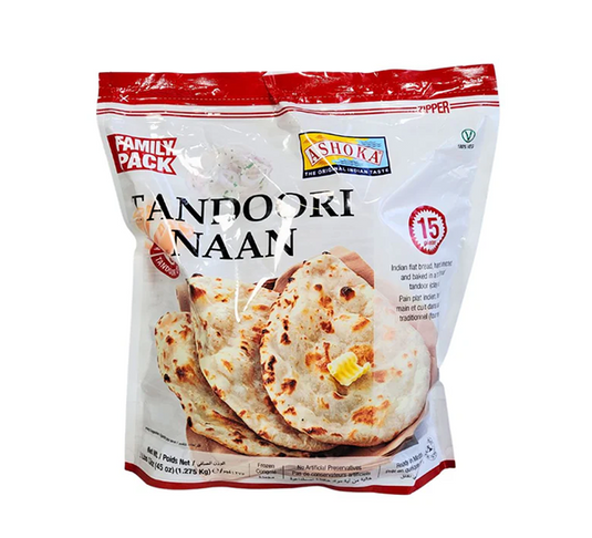 Ashoka Tandoori Naan, 15 pcs