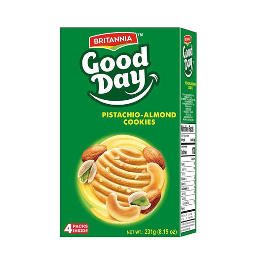 BRITANNIA GOOD DAY PISTACHIO-ALMOND 231,G