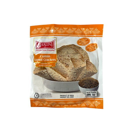 Cumin Lentil Crackers