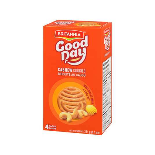 Britannia Good Day Cashew Cookies, 231g