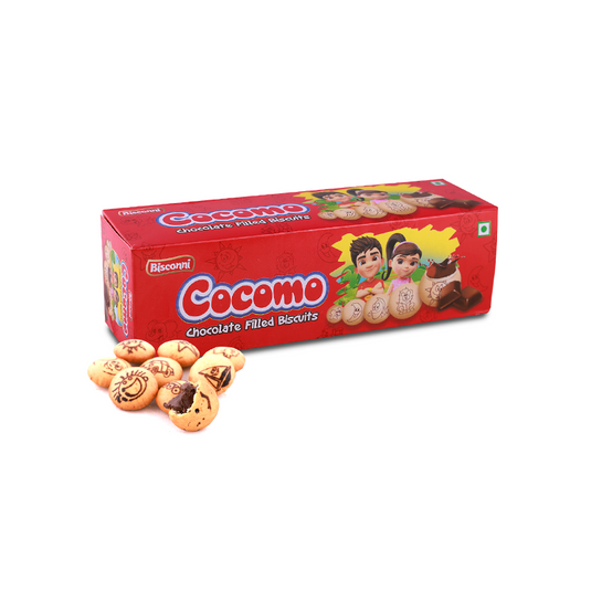 Cocomo Chocolate Filed Biscuits, 94g