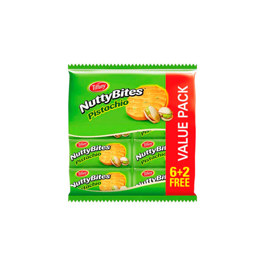 Tiffany Nutty Bites Pistachio 8 x 81g, 648g